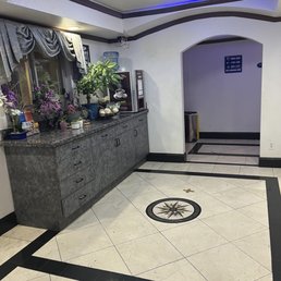 Swanky lobby