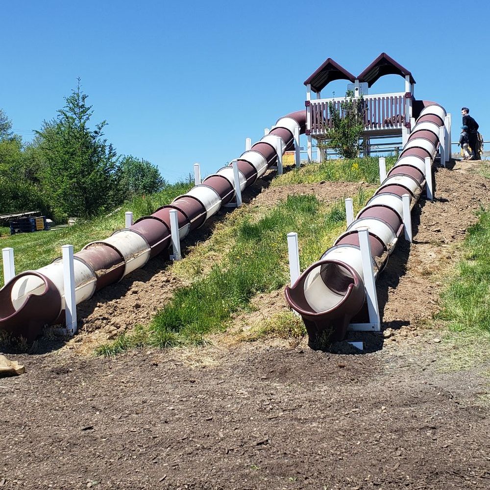 Hellerick’s Adventure Farm - Long slides - Attraction Farms Near Me - Doylestown, Pennsylvania Hellerick’s Adventure Farm - Long slides - Attraction Farms Near Me - Doylestown, Pennsylvania