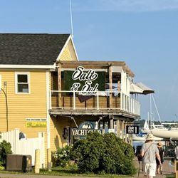 Salt & Sol - The patio overlooking the water