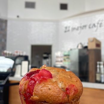 Tierra Mia Coffee - Strawberry tres leches muffin - Coffee & Tea Near Me - Santa Ana, California Tierra Mia Coffee - Strawberry tres leches muffin - Coffee & Tea Near Me - Santa Ana, California