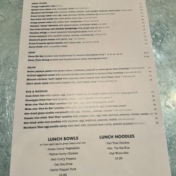 Soi 4 Bangkok Eatery - Menu - Thai Near Me - Scottsdale, Arizona