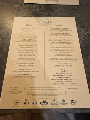Edward's by null