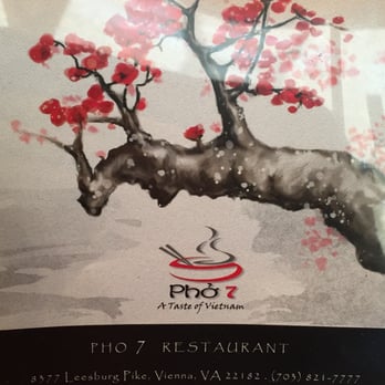Pho 7 - Menu - Vietnamese Near Me - Vienna, Virginia