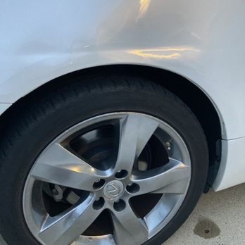 Lux Paintless Dent Removal - Before - Body Shops Near Me