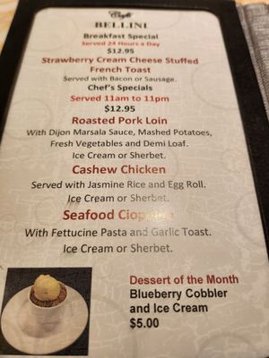 Menu photo 8 Cafe Bellini Sparks, NV