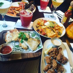 Las Iguanas - A selection of tapas dishes and cocktails