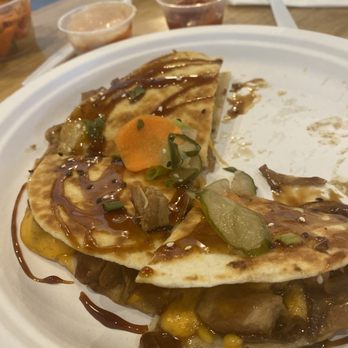Egghead Cafe - Special: pork belly quesadilla - Coffee & Tea Near Me - Honolulu, Hawaii