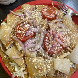 Tostada de Cueritos Tostada de Cueritos