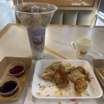 88 Dumpling House - Pork & Cabbage Dumpling, Taro Boba Tea, Thumb Size Pan Fried Pork Bun The food here is always amazing!! - Pan Asian Near Me - Houston, Texas 88 Dumpling House - Pork & Cabbage Dumpling, Taro Boba Tea, Thumb Size Pan Fried Pork Bun The food here is always amazing!! - Pan Asian Near Me - Houston, Texas