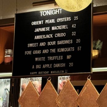 Torrisi - The board with "Today's Special". - Italian Near Me - New York, New York Torrisi - The board with "Today's Special". - Italian Near Me - New York, New York