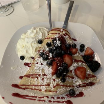 Wunderbar Coffee & Crepes - The berries and cream crepe - Coffee & Tea Near Me - Harmony, Pennsylvania Wunderbar Coffee & Crepes - The berries and cream crepe - Coffee & Tea Near Me - Harmony, Pennsylvania