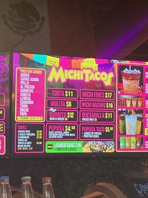 Menu photo 2 Michi Tacos Lake Elsinore, CA Menu photo 2 Michi Tacos Lake Elsinore, CA