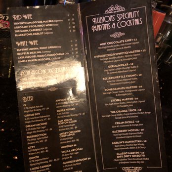 Illusions Bar & Theater - Drinks menu - Bars Near Me - Baltimore, Maryland Illusions Bar & Theater - Drinks menu - Bars Near Me - Baltimore, Maryland