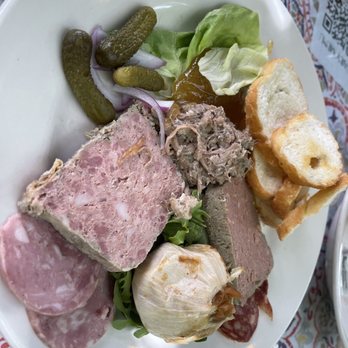 Cafe Degas - Pate plate - French Near Me - New Orleans, Louisiana