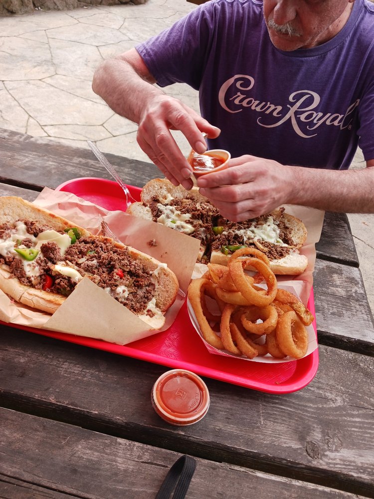 Food from Bentley's Roast Beef