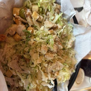 Fatboys - Destin - Blackened chicken Caesar salad - Burgers Near Me - Destin, Florida Fatboys - Destin - Blackened chicken Caesar salad - Burgers Near Me - Destin, Florida