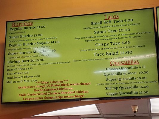 Menu photo 3 Super Burrito Sunnyvale, CA Menu photo 3 Super Burrito Sunnyvale, CA