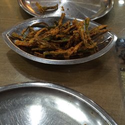 Taste of India - Deep fried Okra (Jodhpuri Bhindi), served with Heinz ketchup