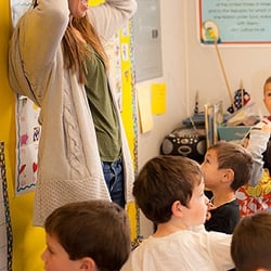 Serendipity School- Preschool - Awww, having the best time with Ms. Annie!