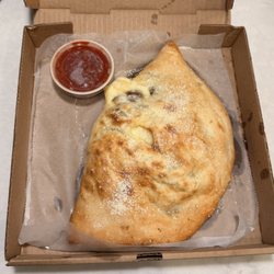 Goodfella's Pizzeria - Small Calzone is delicious and filling. Meatball slices make it better!