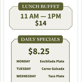 Baci’s Mexican Restaurant - Weekly Daily Speacials - Coffee & Tea Near Me - Freeport, Texas