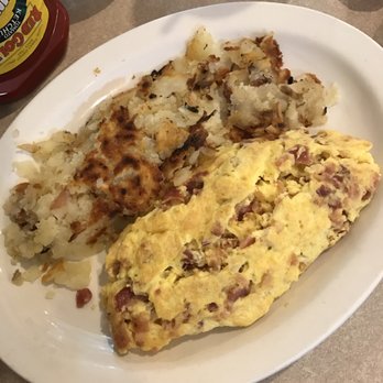 Cackleberries - Crispy bacon omelette - Breakfast & Brunch Near Me - Terre Haute, Indiana Cackleberries - Crispy bacon omelette - Breakfast & Brunch Near Me - Terre Haute, Indiana