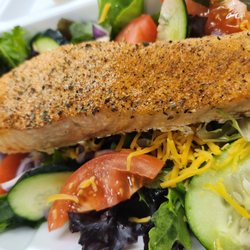 House Salad w/ Salmon