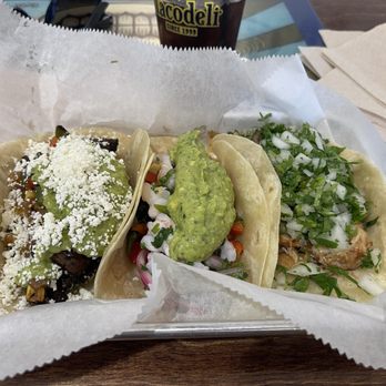 Tacodeli - Cowboy taco,  Happy Taco, and Ceviche taco - Tacos Near Me - Austin, Texas