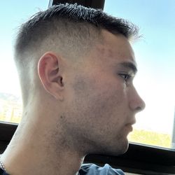 Sammie's Lucky 27 Barbershop & Social Club - Mid skin fade with drop in back