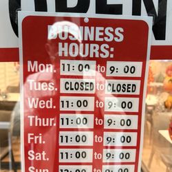 Wo's Chinese Restaurant - As of September 2026