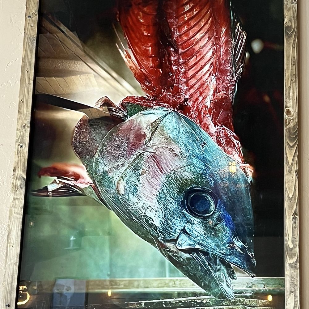 The White Rooster - The creepy, fish head painting. - New Mexican Cuisine Near Me - Dana Point, California The White Rooster - The creepy, fish head painting. - New Mexican Cuisine Near Me - Dana Point, California