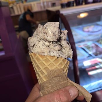 Emack & Bolio's Ice Cream - Sorry ass waffle cone, supposedly 2 scoops....hilarious - Ice Cream & Frozen Yogurt Near Me - Albany, New York Emack & Bolio's Ice Cream - Sorry ass waffle cone, supposedly 2 scoops....hilarious - Ice Cream & Frozen Yogurt Near Me - Albany, New York