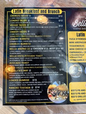 Menu photo 8 Bella Vista Coffee Shop Smyrna, TN