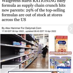 Walgreens - This sh*t is getting real. If you don't think a food shortage is on the horizon...time to start doing your research.