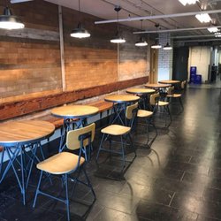 Outpost Sandwiches - Indoor seating.
