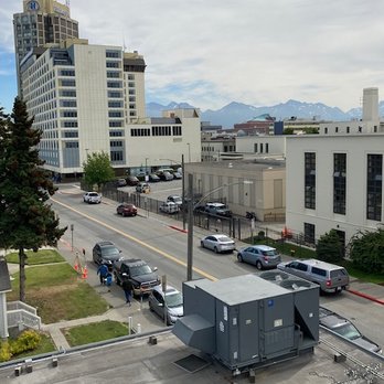 49th State Brewing - Anchorage - Town View from Patio - Breweries Near Me - Anchorage, Alaska