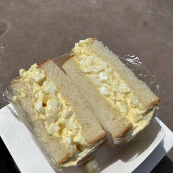 Flourish Flourist Bakery - Egg Salad Sando on Japanese Milk Bread ($8.00) - Bakeries Near Me Flourish Flourist Bakery - Egg Salad Sando on Japanese Milk Bread ($8.00) - Bakeries Near Me