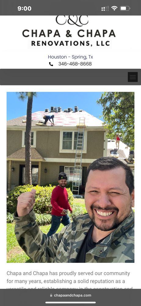 Slide of Chapa and Chapa Renovations