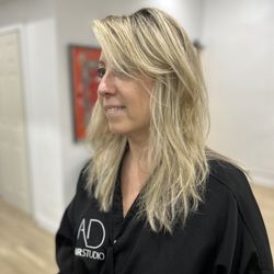 Alice Hair - Summer Honey blonde with balayage ans baby lights
