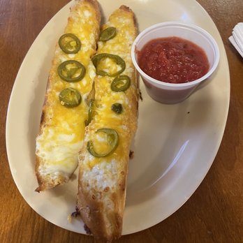 West Main Pizza and Spaghetti House - Jalapeno cheese bread - Pizza Near Me - Houma, Louisiana West Main Pizza and Spaghetti House - Jalapeno cheese bread - Pizza Near Me - Houma, Louisiana