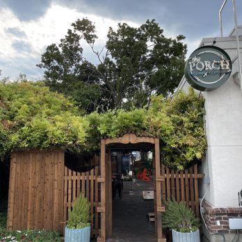 The Porch - Back entrance by parking lot - Southern Near Me - Dallas, Texas