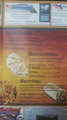Menu photo 7 Señor Taco Daytona Beach, FL Menu photo 7 Señor Taco Daytona Beach, FL