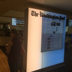 The Washington Post - The front entrance