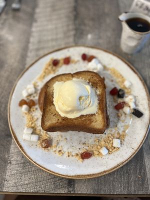 Photo of The Aussie Grind - Frisco, TX, US. Rocky Road French Toast