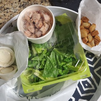 Salata - Caesar Salad with Smoked Turkey - Soup Near Me - Houston, Texas