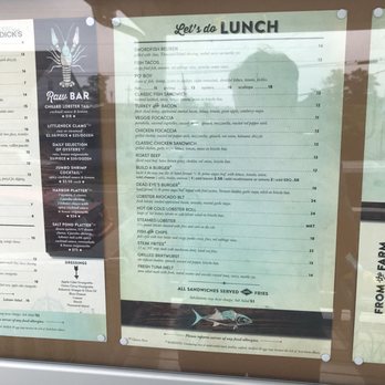 Dead Eye Dick's - Lunch menu - New American Near Me - Block Island, Rhode Island Dead Eye Dick's - Lunch menu - New American Near Me - Block Island, Rhode Island
