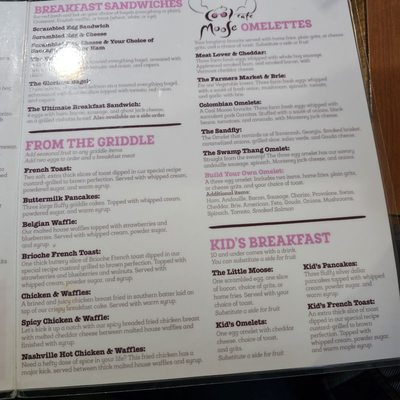 Menu photo 1 Cool Moose Cafe Jacksonville, FL Menu photo 1 Cool Moose Cafe Jacksonville, FL