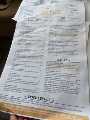 Menu photo 8 Thai Tapas Houston, TX