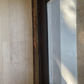 The Door Store - The miss measurement from the owner now waiting for a flooring company to come fix. - Door Sales/Installation Near Me - Denver, Colorado