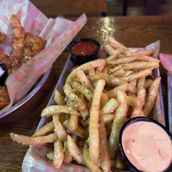 Mad For Chicken - Parmesan Fries - Korean Near Me - Forest Hills, New York Mad For Chicken - Parmesan Fries - Korean Near Me - Forest Hills, New York